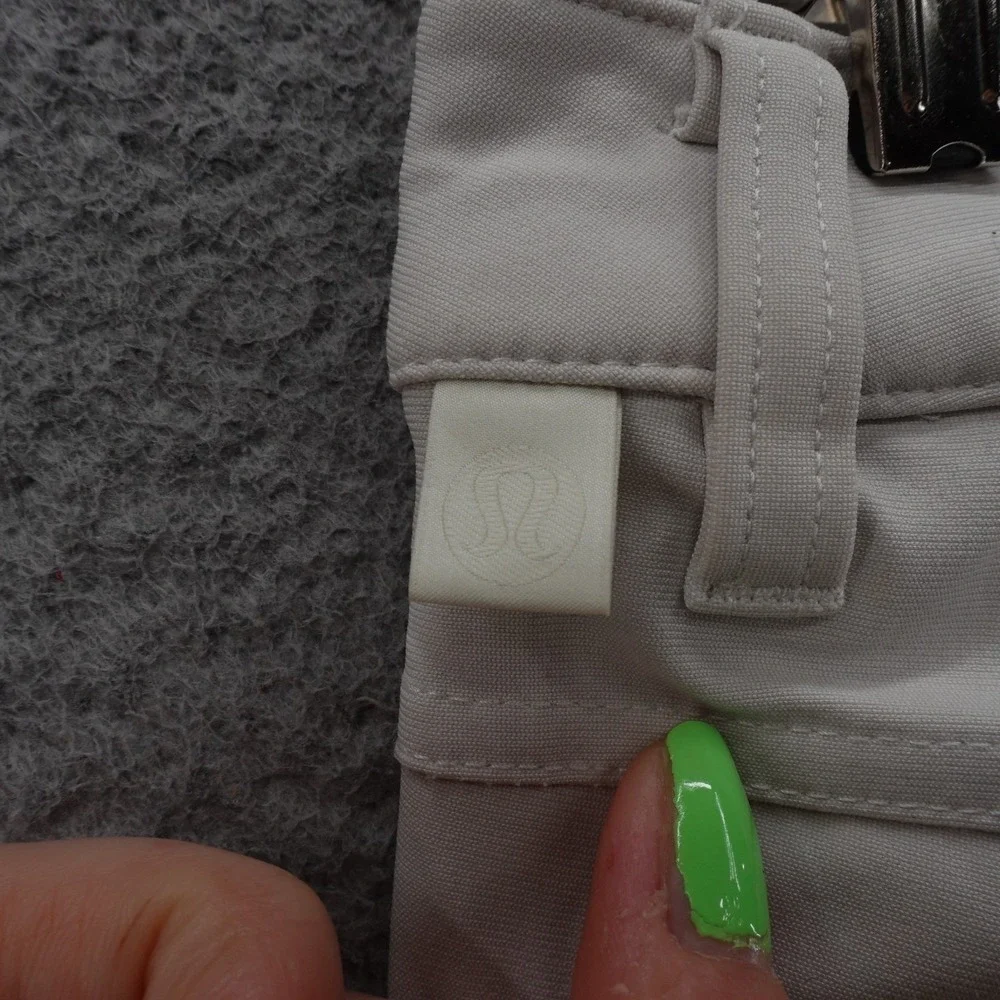 Lululemon ABC Slim‎ Fit Warpstream Pants 28x29 Beige Mens Athletic Stretch